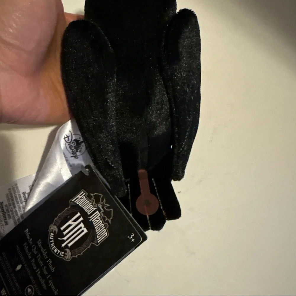 2024 Disney Parks Haunted Mansion 55th Raven Crow Shoulder Pal Magnet Plush D23